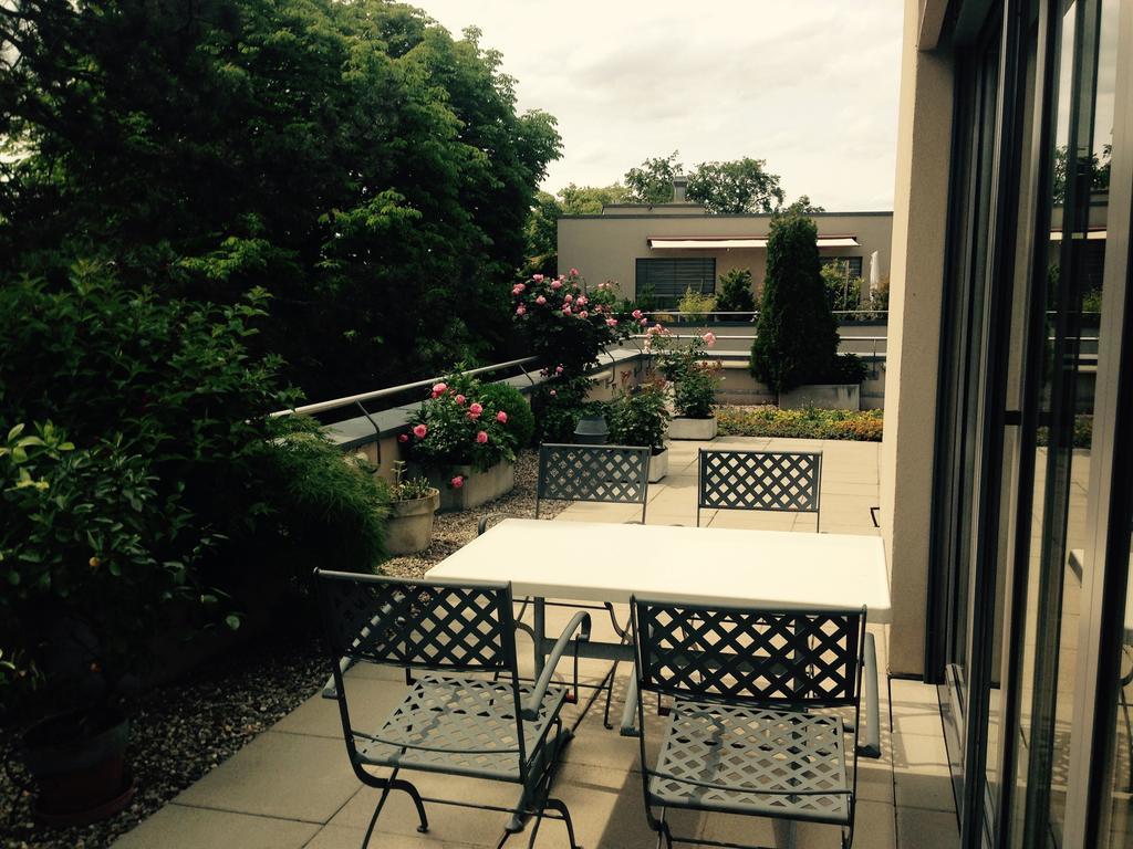 Avliving City Flat Basel With Roof Garden Exterior foto